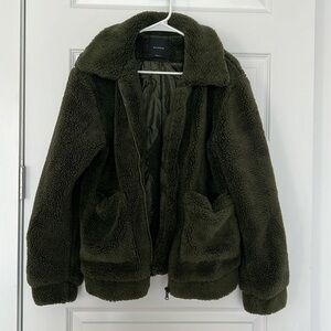 NWOT, Elodie Teddy Sherpa Jacket